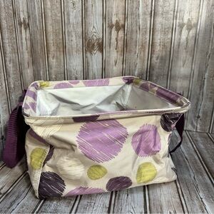 Thirty-One Bake and Take Insulated Totes, Purple - Brand New